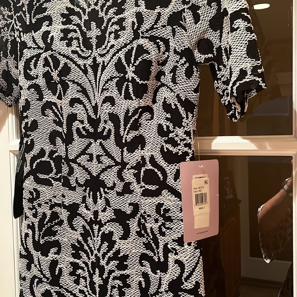 JS group midi embroider dress, size 2 - Picture 4 of 6